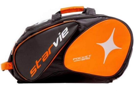 Pocket Orange StarVie Racket Bag