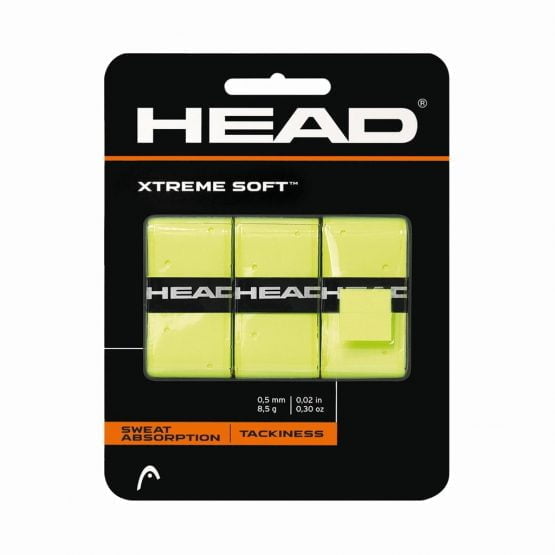 Head Xtreme Soft 3-pack GUL (Klebrig)