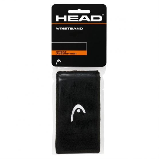 HEAD WRISTBAND BLACK (2-pack)