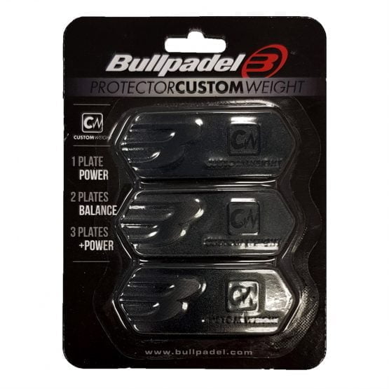 Bullpadel Protector Custom Weight (Black)